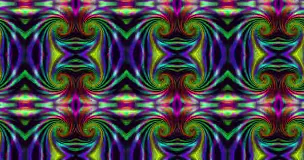 Kaléidoscope Optique Ilusion Coloré 4096X2169 60P — Video