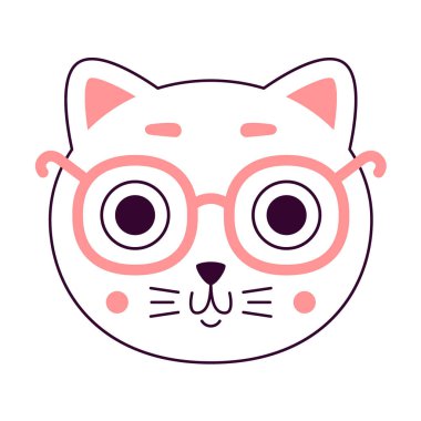 Şirin kedi kafası..