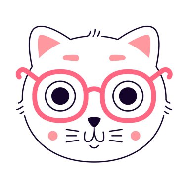 Şirin kedi kafası..