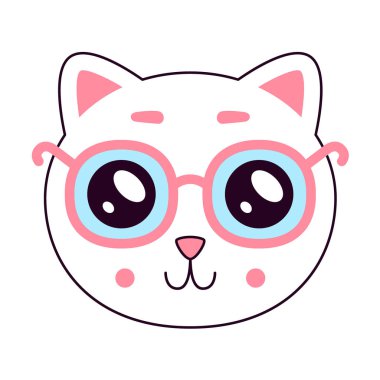 Şirin kedi kafası..