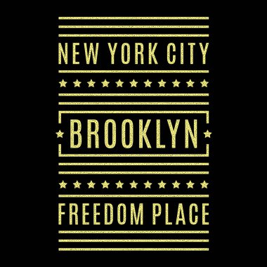 Brooklyn klasik baskısı.