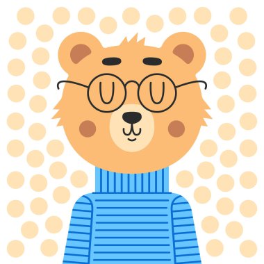 Sevimli ayı sanatı..