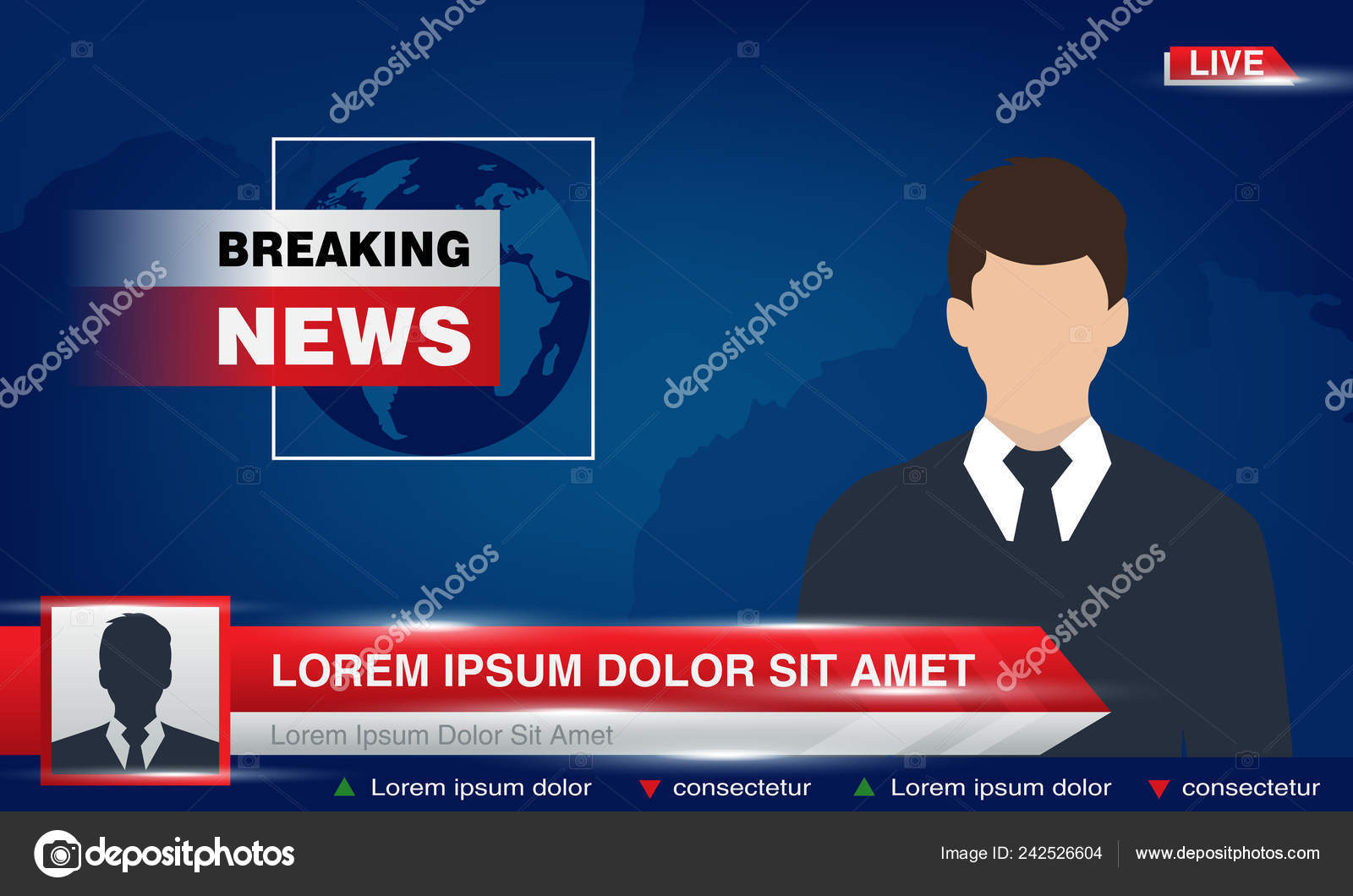 News Studio Broadcaster Breaking World Background Vector Illustration Breaking News Stock Vector Image By C Rusmijunior18 Gmail Com