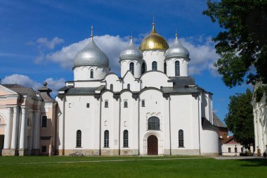 Sophia Cathedral Kremlin Detinets Veliky Novgorod Rusya