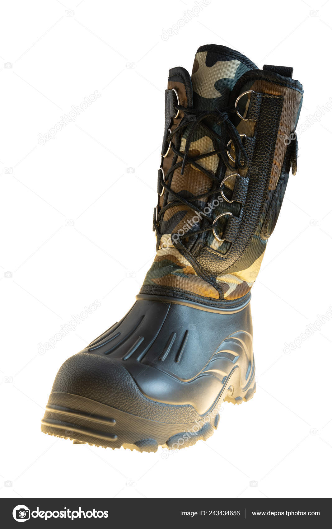 winter boots rubber sole