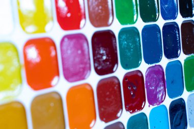 arka plan olarak çok renkli sulu boya boya. güzel arka plan doku suluboya boya