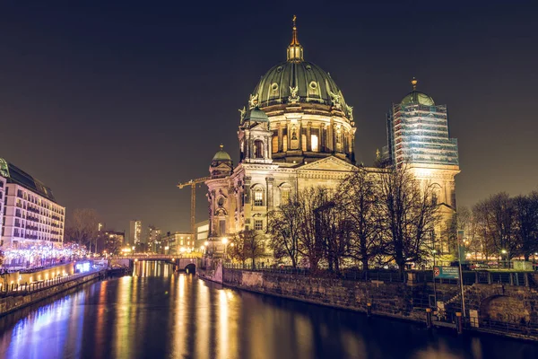 Tourismus Dom Deutschland Kirche Dom Stadt Berlin Europa Berliner Reisen — Stockfoto