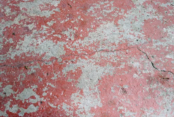 Old Red Paint Cement Background Texture — Stock Photo, Image