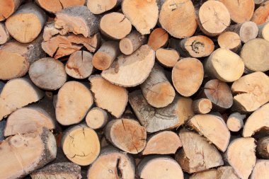 Ahşap doku/arka plan olarak yığın