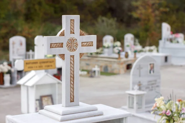 Cementerio Ortodoxo Grecia — Foto de Stock