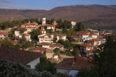 Ohri tarihi şehir pek çok kilise ve tradtional mimari görünümünü