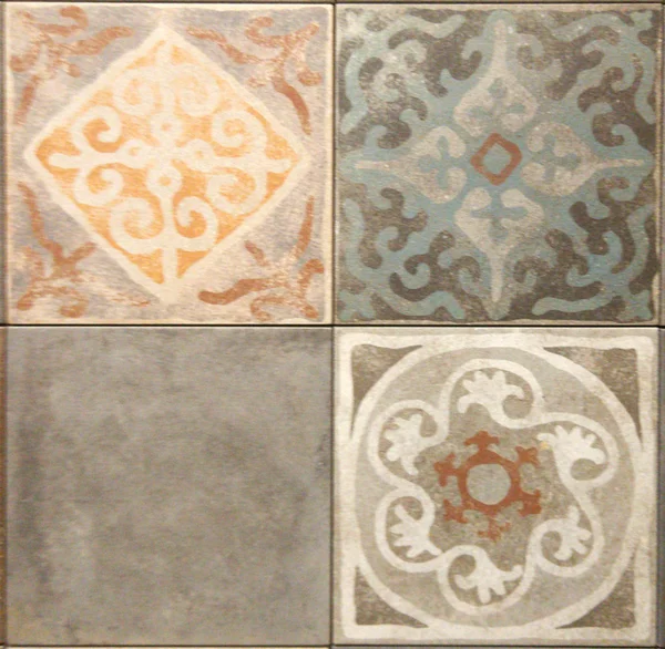 Arkaplan olarak seramik zemin ve duvar fayansları