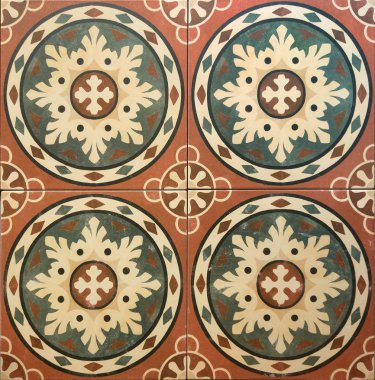 Arkaplan olarak seramik zemin ve duvar fayansları