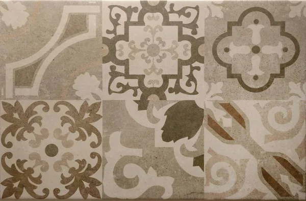 Pavimenti e rivestimenti in ceramica come sfondo Immagini Stock Royalty Free
