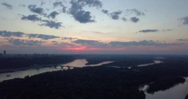 Kiev, Ukrayna Hava dizisi akşam dramatik