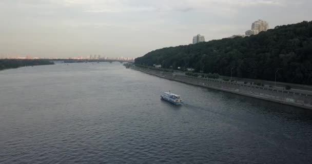 Vista aérea de Kiev, Ucrania — Vídeo de stock