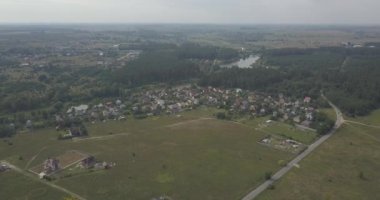 Hava: Günbatımı 4k 4096 x 2160 piksel cinsinden alan uçuş