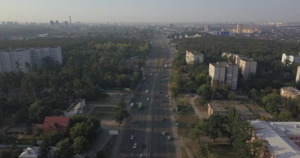 Maisons de quartier résidentielles vue aérienne de quartier 4k 4096 x 2160 pixels 