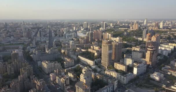 Palatset Ukraina Kiev district antenn skott 4k 4096 x 2160 pixlar — Stockvideo