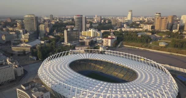National Sports Complex ”Olympic”. Stadium, Olympic 4 k 4096 x 2160 pixlar — Stockvideo