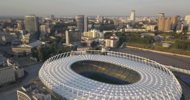 Nationale Sportkomplex "olympisch". Stadion, olympisch 4k 4096 x 2160 Pixel — Stockvideo