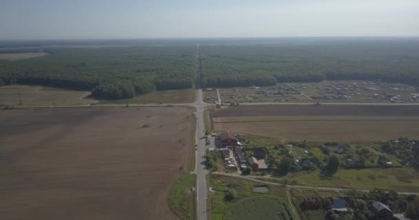 Vista aerea sulla township 4K. 4k 4096 x 2160 pixel — Video Stock
