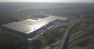 Şehirlerarası karayolu İlçe 4k Domodedovo yakınındaki hava 4096 x 2160