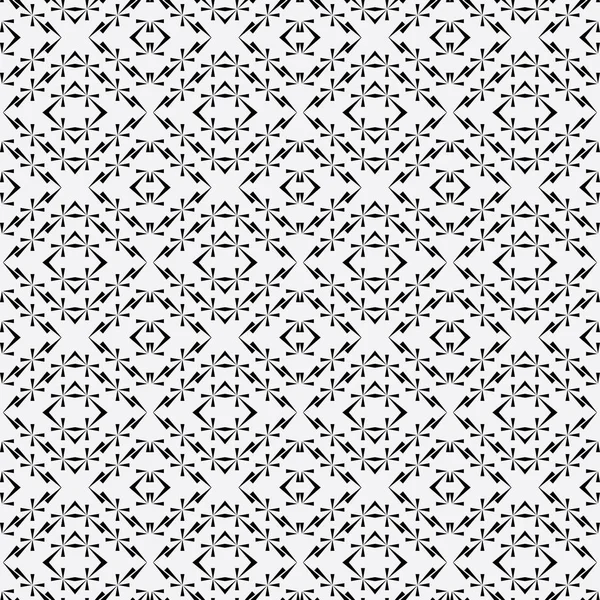 Das Stilvolle Nahtlose Geometrische Muster Das Aus Einfachen Elementen Besteht — Stockvektor