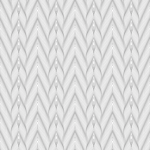 Patrón Sin Costuras Que Consiste Simples Figuras Geométricas Líneas Delgadas — Archivo Imágenes Vectoriales