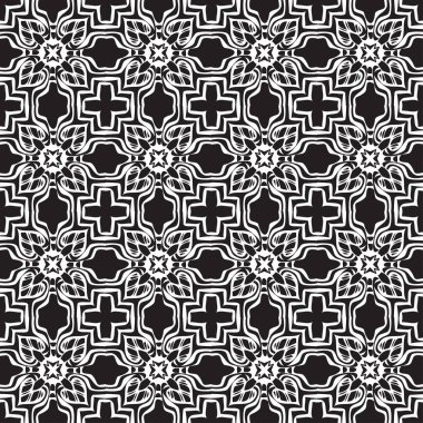 Beyaz bir arka plan üzerinde yağ geometrik animasyon resimler. Sorunsuz vektör desen. Kumaş üzerine bir kapak kart, uygulamak için duvar kağıdı.