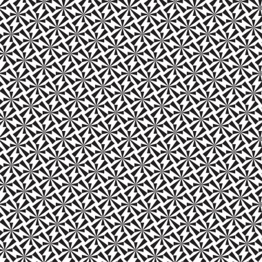 Tek renkli kesintisiz vektör desen. Simetrik turnuvalarda alternatif irili ufaklı kirişler. Etnik ve üreme nedenleri. Süs taş, kesintisiz dokular, kumaşlar için.