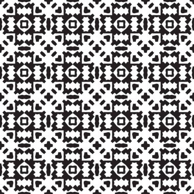 Kesintisiz geometrik desen. Basit modern moda için bir arka plan tasarımı, kart, poster, el ilanı, bir kapak. Vektör çizim.