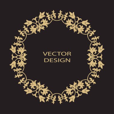 Dairesel Barok süsleme.