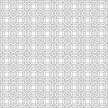 Kesintisiz geometrik desen. Kart, poster, el ilanı, bir kapak tasarımı için modern şık arka plan. Vektör çizim.