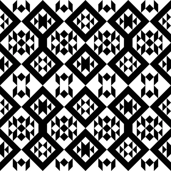 Абстрактний Безшовний Векторний Шаблон Геометричний Візерунок Трикутників Ромбів Кутів Дизайну — стоковий вектор