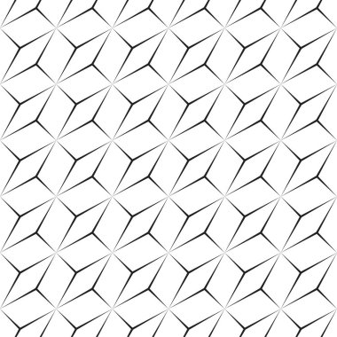 Modern doğrusal seamless modeli. Soyut geometrik süs tasarım yinelenen dikdörtgenler ve edikula. Vektör grafikleri.