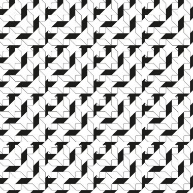 kesintisiz geometrik desen.