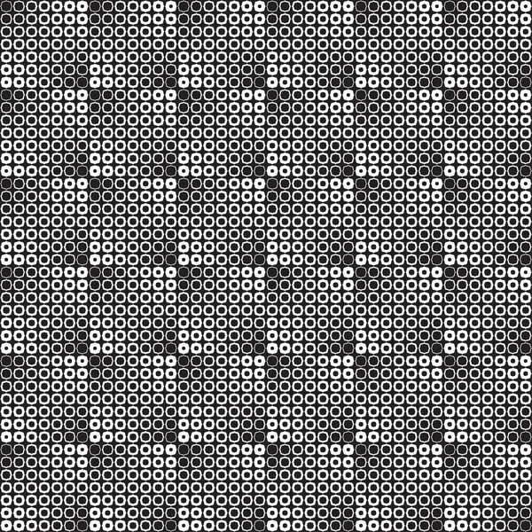 Monochrome seamless pattern. — Stock Vector