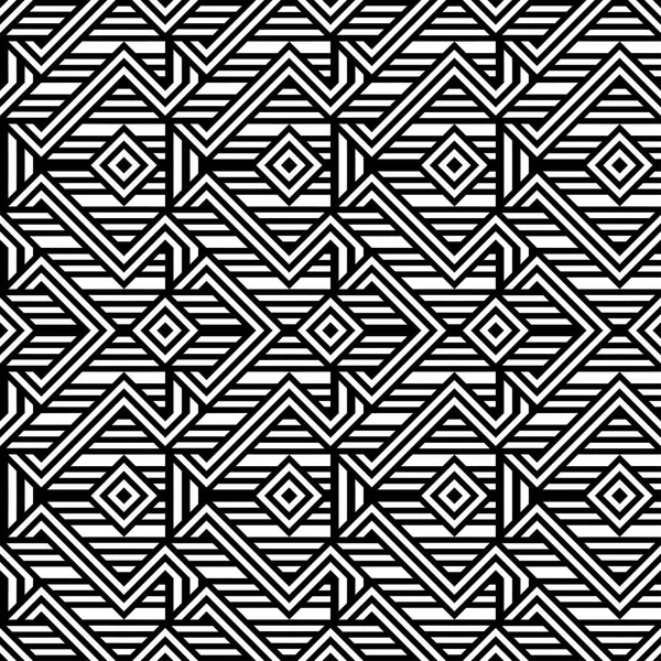 Бесшовный современный абстрактный геометрический шаблон . — стоковый вектор