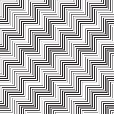 Dikişsiz modern soyut geometrik desen.