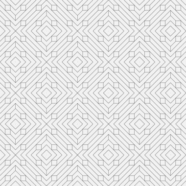 Dikişsiz modern soyut geometrik desen.