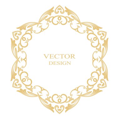 Dairesel Barok süsleme.