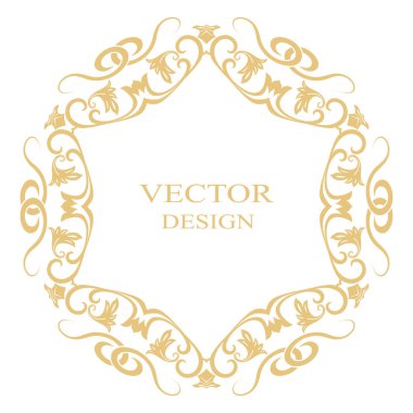 Dairesel Barok süsleme.