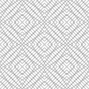 Abstract seamless geometrical pattern. clipart