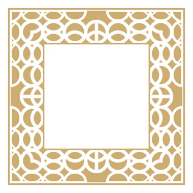 Dikdörtgen vektör süsü.