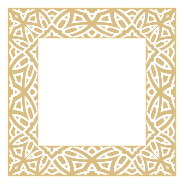 Geometrik dikdörtgen vektör süsü.