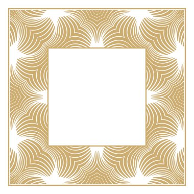 Dikdörtgen vektör süsü.