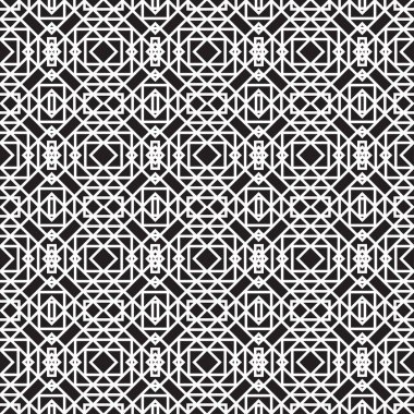 Kesintisiz geometrik vektör şablonu.