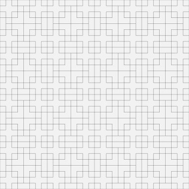 Kusursuz simetrik vektör deseni. Tekrarlayan geometrik şekilli soyut tek renkli arkaplan. İnce çizgili modern doku. Bir kafesin grafiksel tasarımı. Kartların kapağı için, duvar kağıdı..