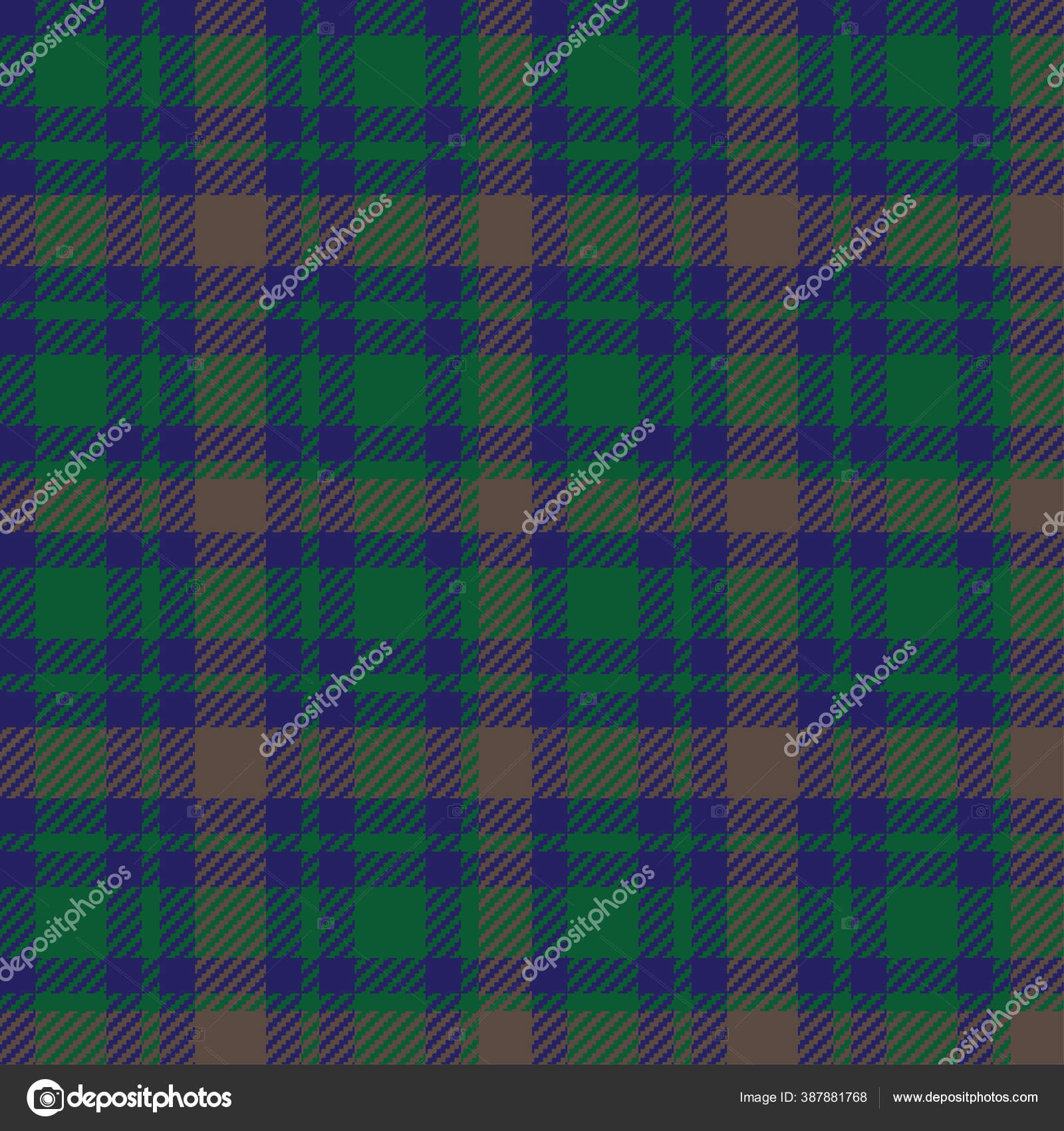 Classical Checkered Tartan Pattern Seamless Abstract Texture Striped Color Wall Vector Image By C Genach Man Gmail Com Vector Stock 387881768